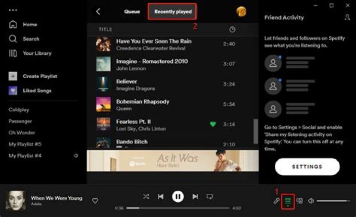 spotify song history
