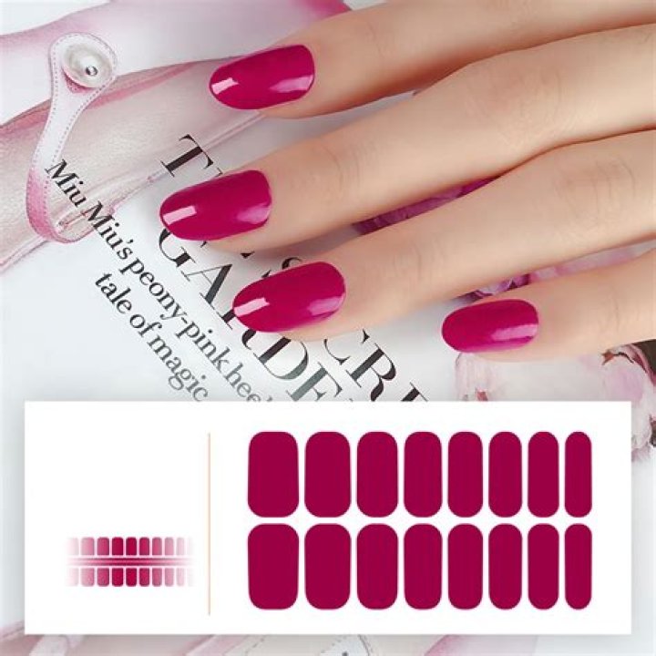 stick on nail polish