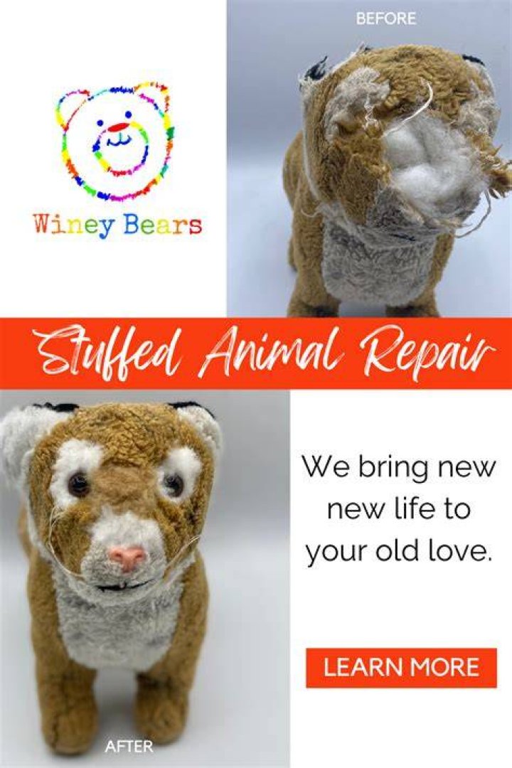 stuffed animal repair