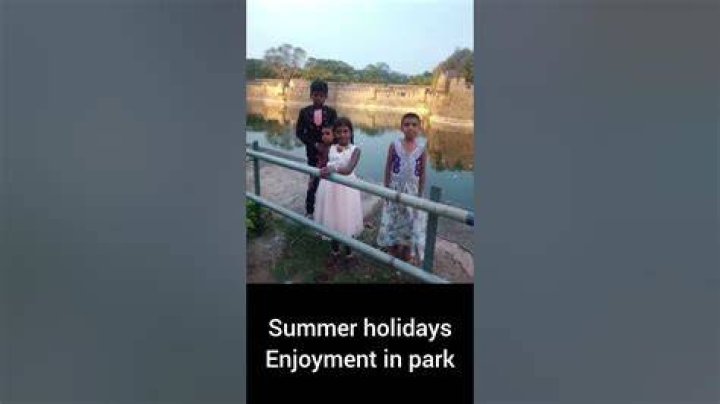 Summer holidays enjoyment