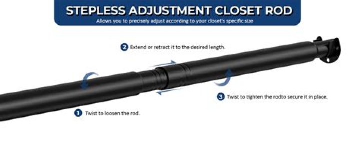 tension rod for closet