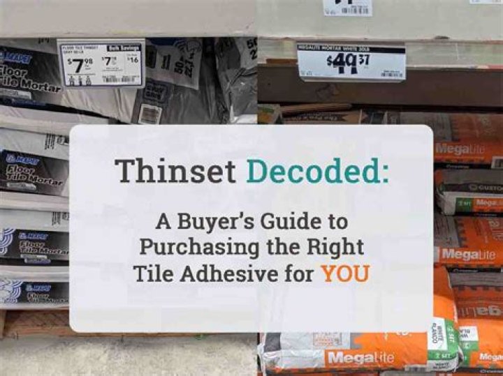 tile thinset