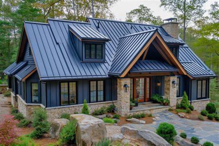 tin roof house