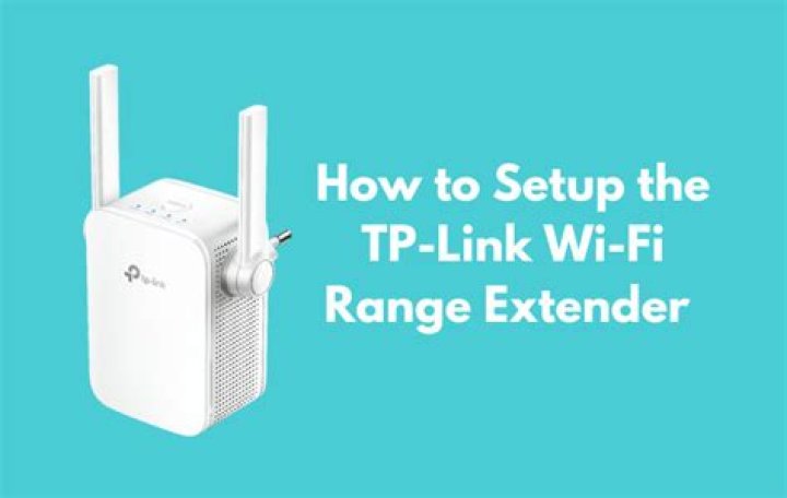 tp link extender setup