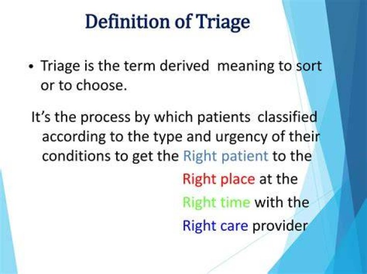 triage definition