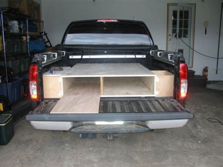truck bed drawers diy
