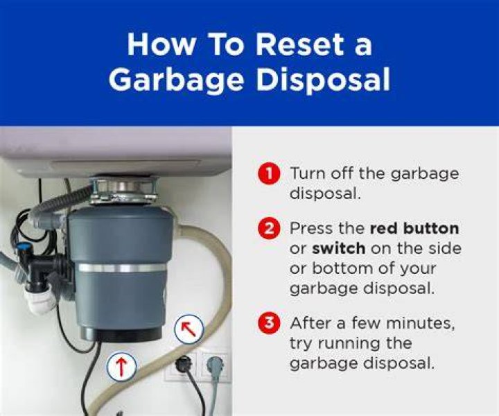 unclog garbage disposal