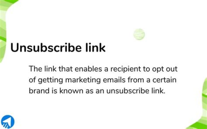 Unsubscribe Link