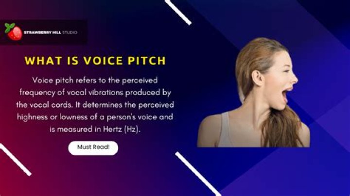 voice pitch