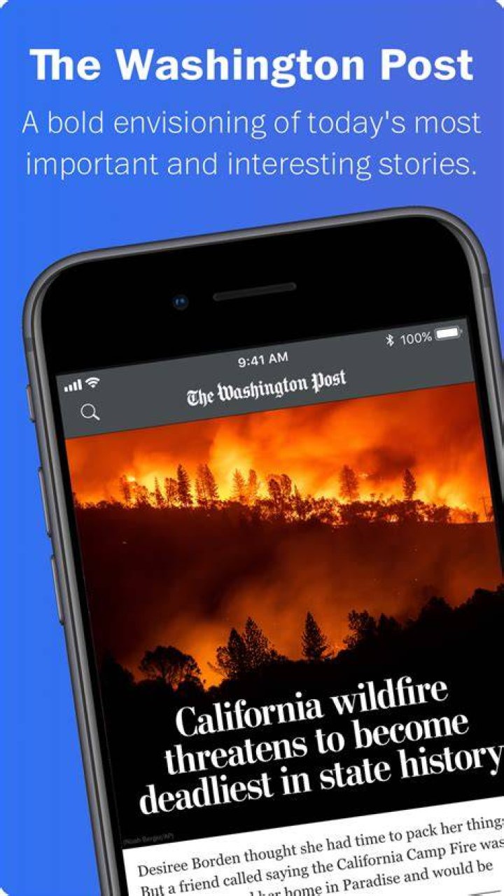 washington post app