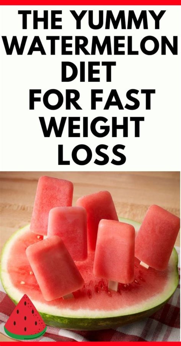 watermelon for weight loss