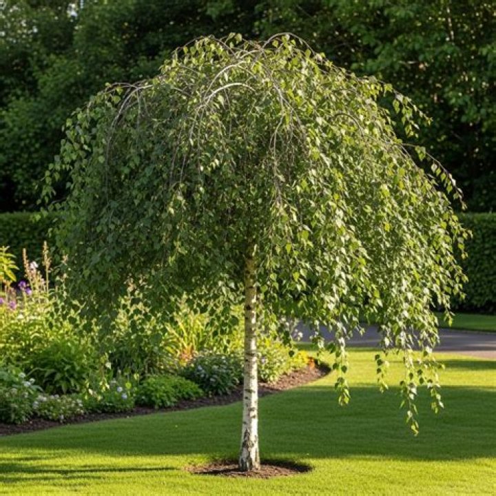 weeping birch tree