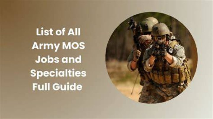 What Army Mos Has The Shortest Ait What Army Mos Has The Shortest Ait