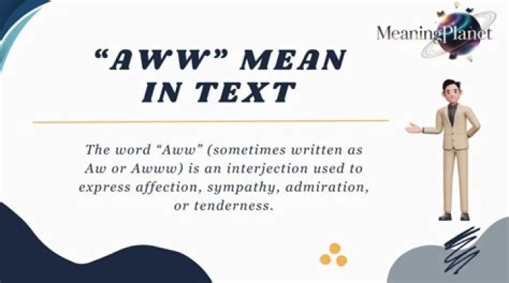What Does Aww Mean What Does Aww Mean