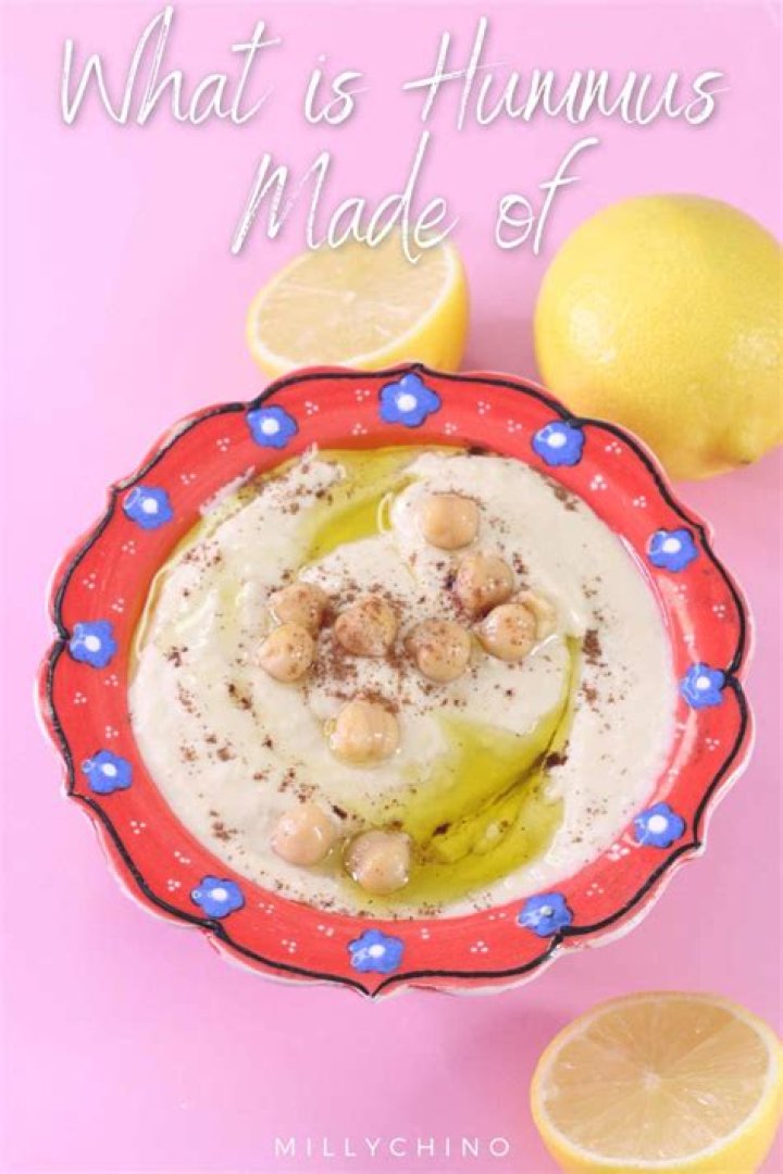 what is hummus made of