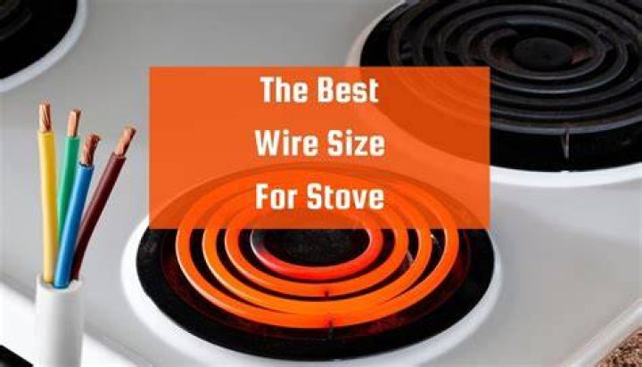 What Size Wire For Kitchen Stove