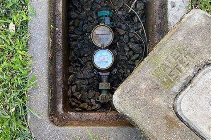 where is water meter located