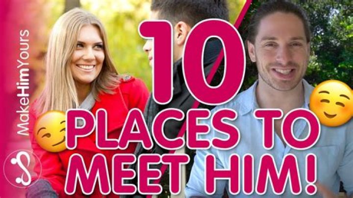 where to meet men