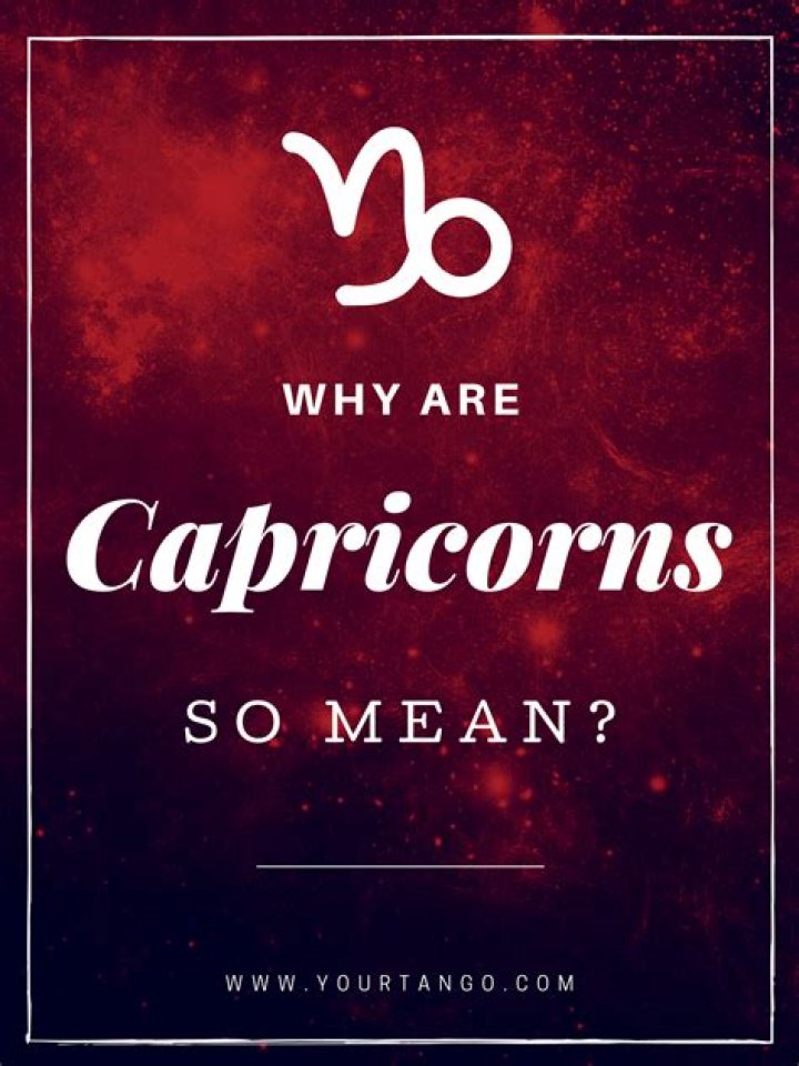 Why Are Capricorns So