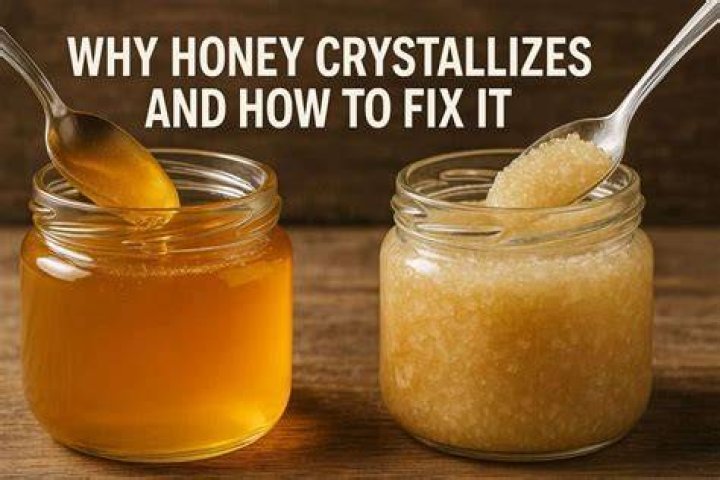 why does honey crystallize