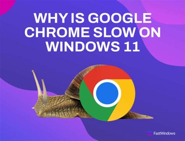 why is chrome so slow