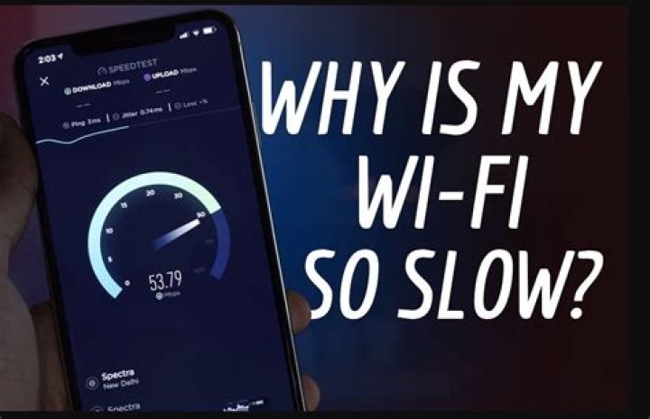why is my wifi so slow