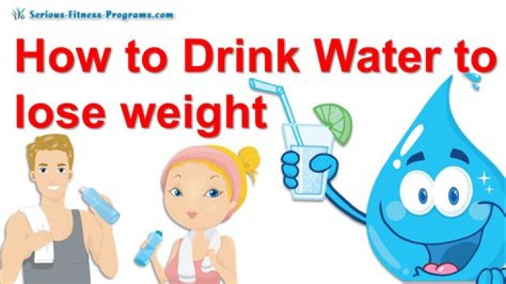 will drinking water help me lose weight