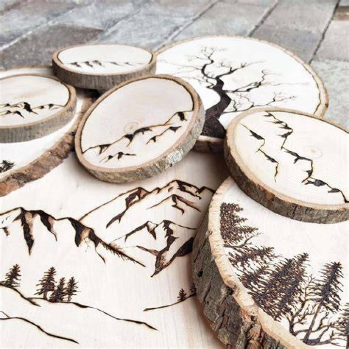 wood burning pictures