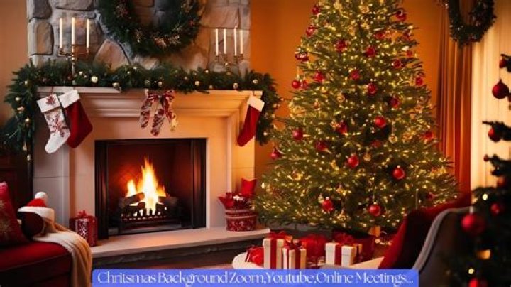 zoom backgrounds christmas